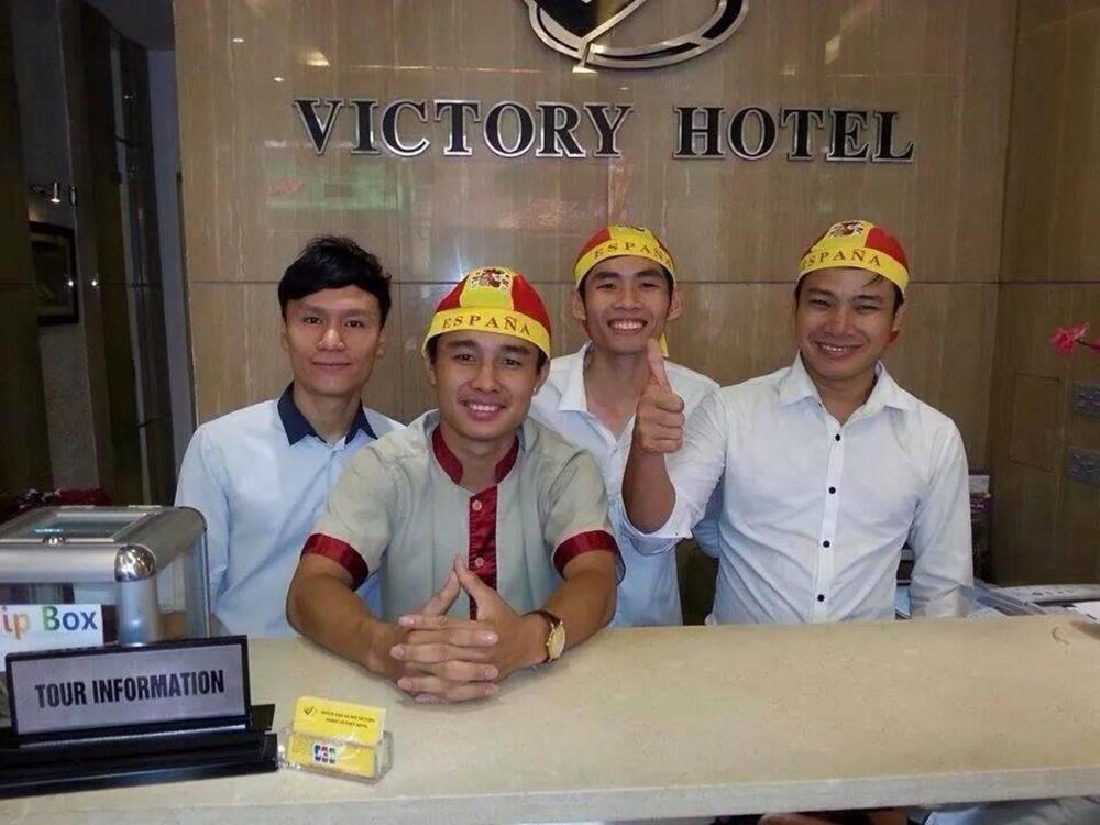 Hanoi Victory Hotel Bagian luar foto