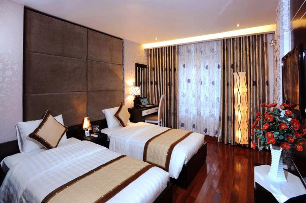 Hanoi Victory Hotel Bagian luar foto